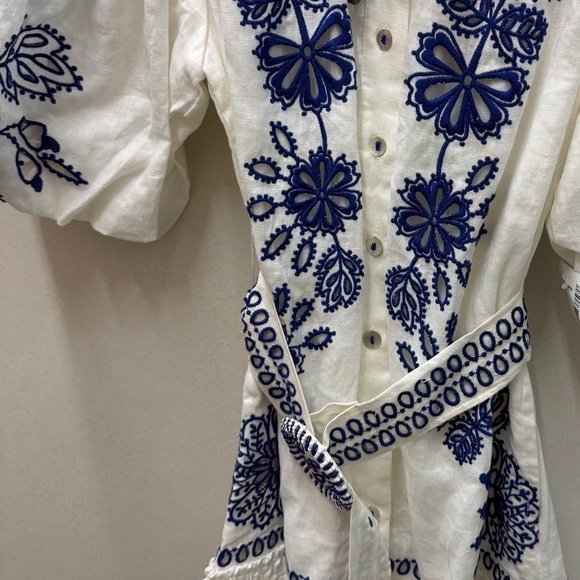 FARM Rio linen mini dress - Picture 3 of 5